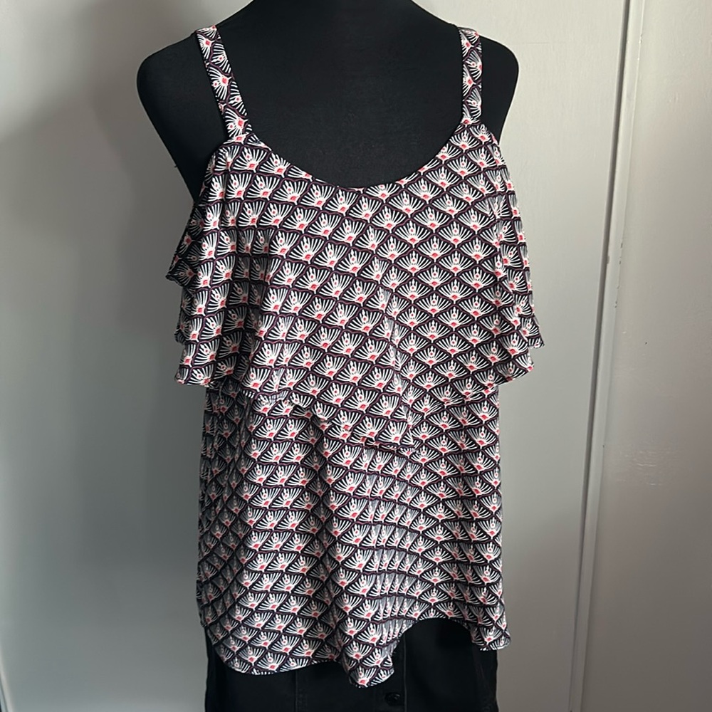 New Allison Joy from Evereve Women’s Piper Cold Shoulder Summer Ready Blouse